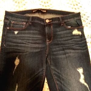 65. Express Jeans Skinny Mid Rise 12